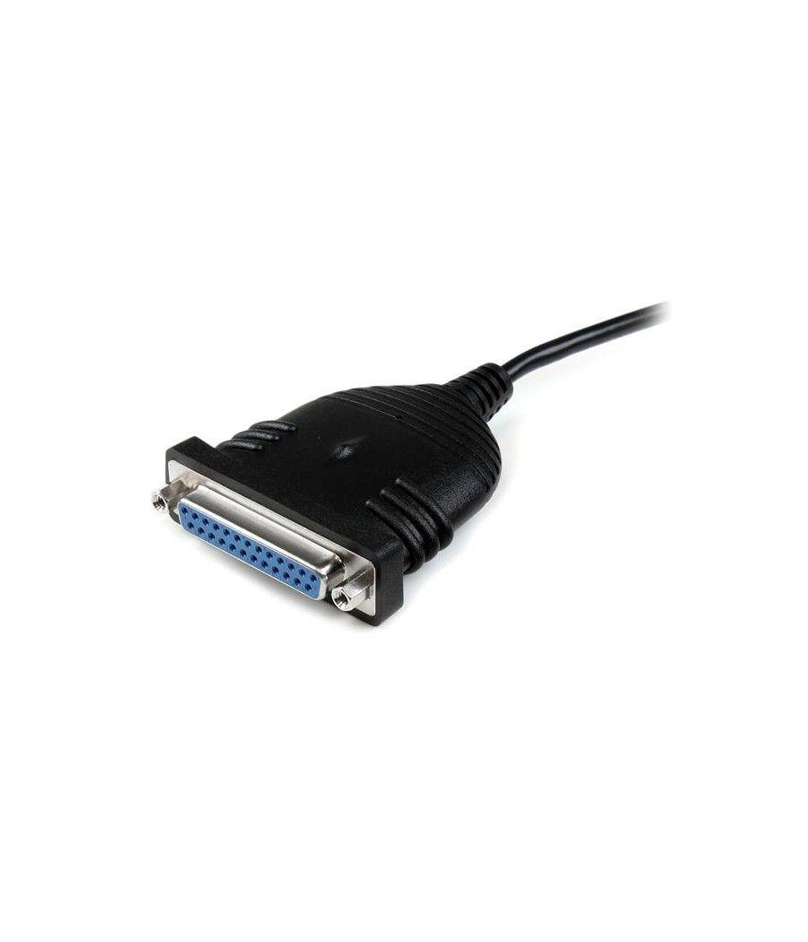 StarTech.com Cable de 1,8m Adaptador de Impresora Paralelo DB25 a USB A - Imagen 3