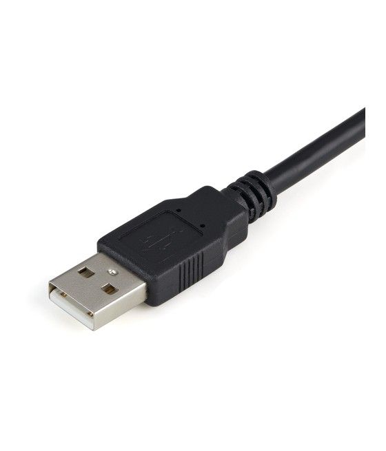StarTech.com Cable 1,8m USB a Puerto Serie Serial RS232 DB9 con Retención del Puerto de Asignación COM - Imagen 3