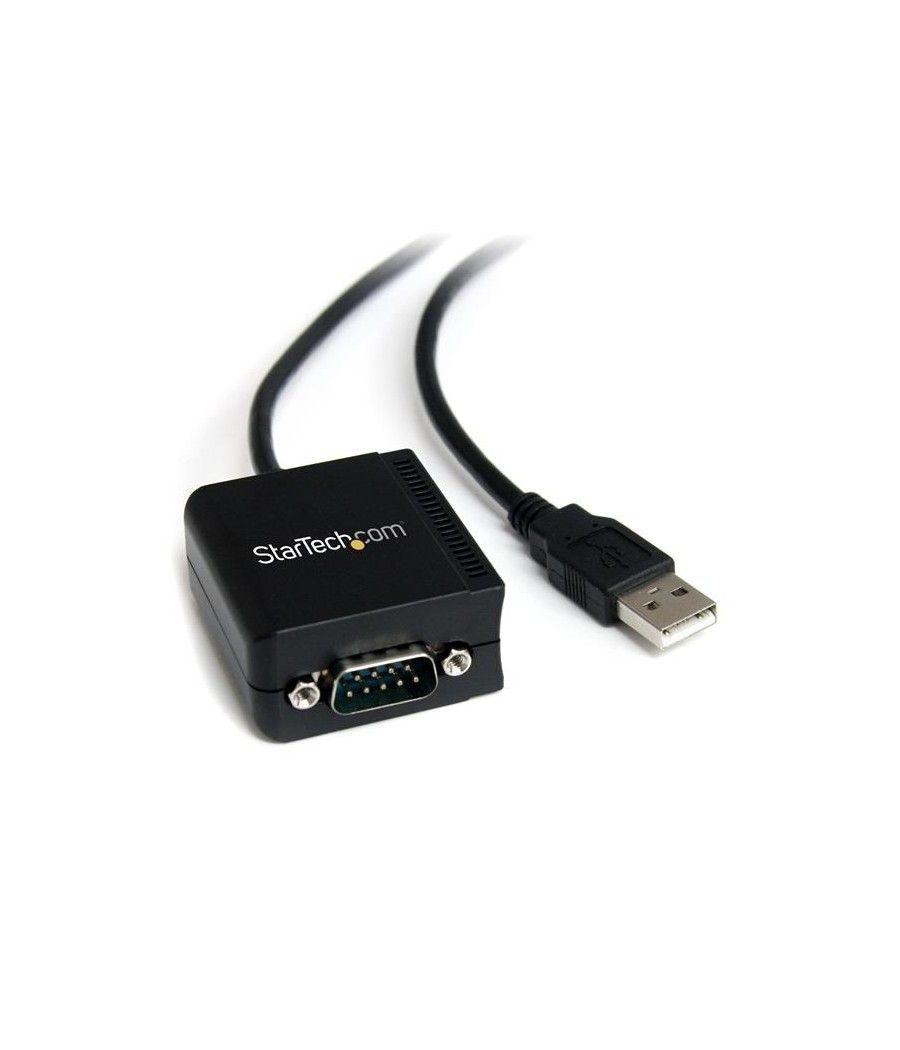 StarTech.com Cable Adaptador 1,8m USB a 1 Puerto Serie Serial RS232 DB9 FTDI Aislamiento Óptico - Imagen 2