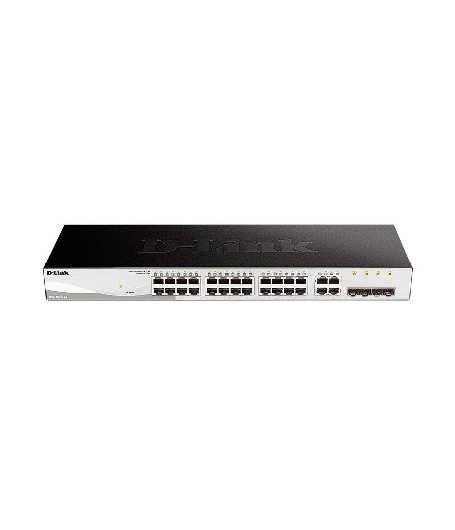 D-link switch 24 puertos 10/100/1gbit w/4 combo 1000baset/sfp - Imagen 1