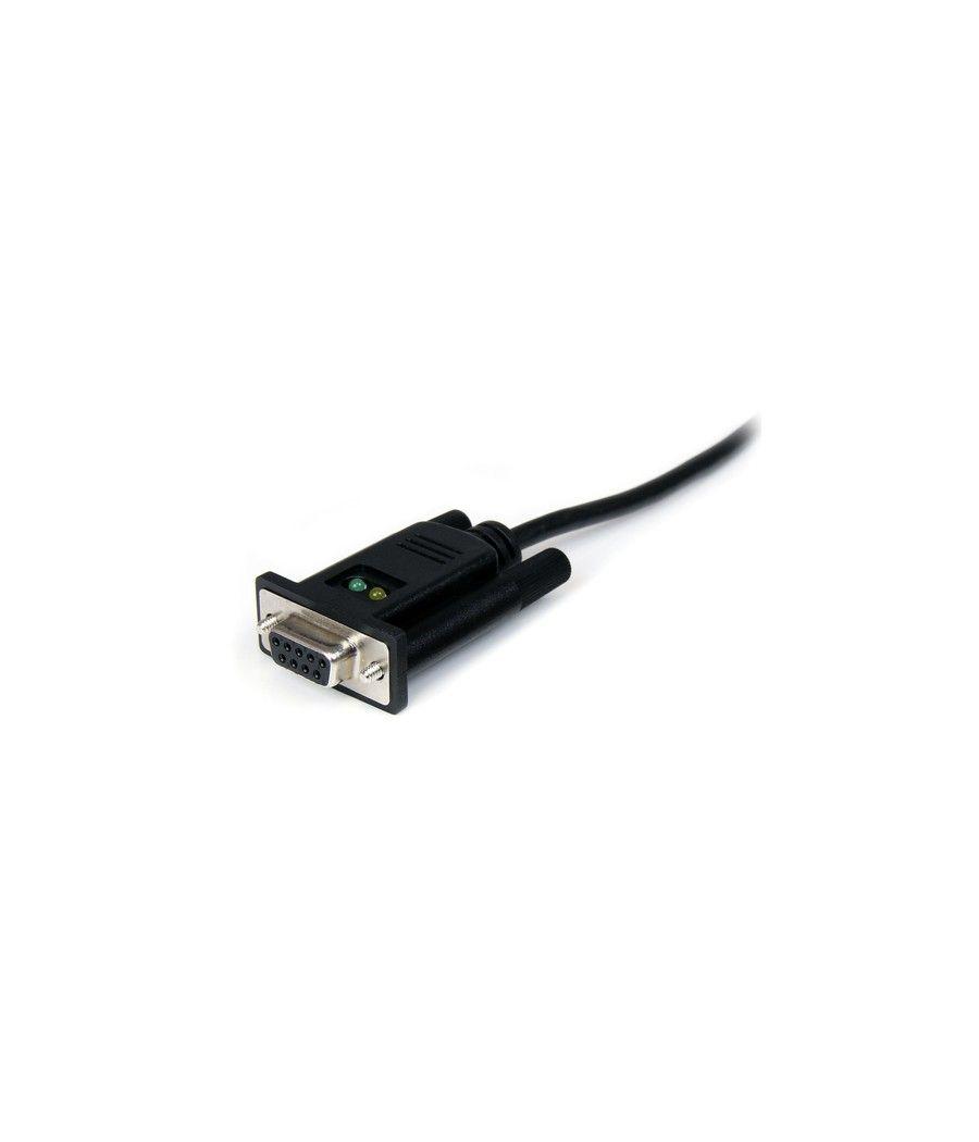 StarTech.com Cable Adaptador de 1 Puerto USB a Módem Nulo Null DB9 RS232 Serie DCE con FTDI - Imagen 2