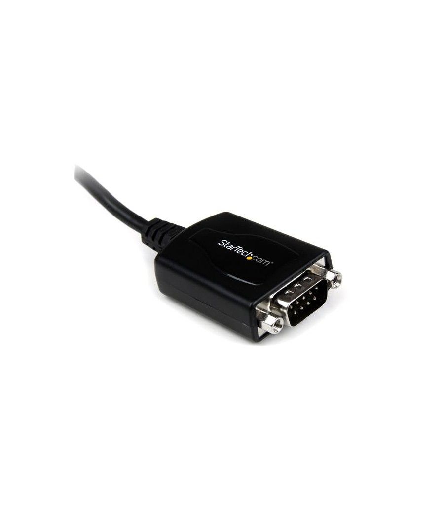 StarTech.com Cable 0,3m USB a Puerto Serie Serial RS232 DB9 con Retención del Puerto de Asignación COM - Imagen 3