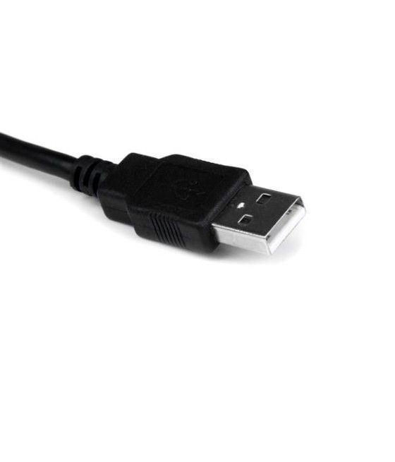 StarTech.com Cable 0,3m USB a Puerto Serie Serial RS232 DB9 con Retención del Puerto de Asignación COM - Imagen 4