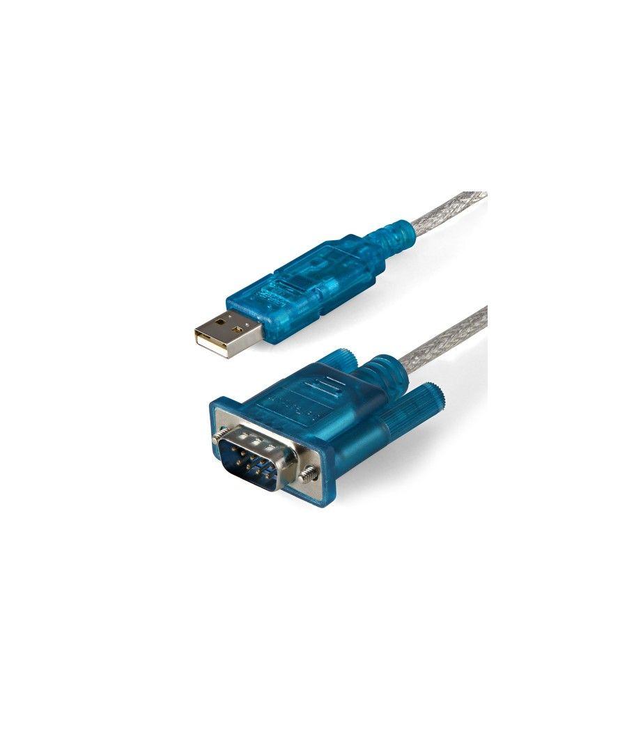 StarTech.com Cable Adaptador 0,9m USB a Puerto Serie Serial RS232 DB9 PC Mac Linux - Imagen 1