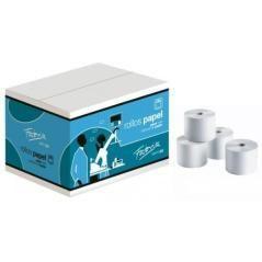 Fabrisa rollo autocopiativo - papel offset de alta blancura copiativo - 57gr./m2 - 75mmx65mm - mandril 12mm - 10ud. - - Imagen 1