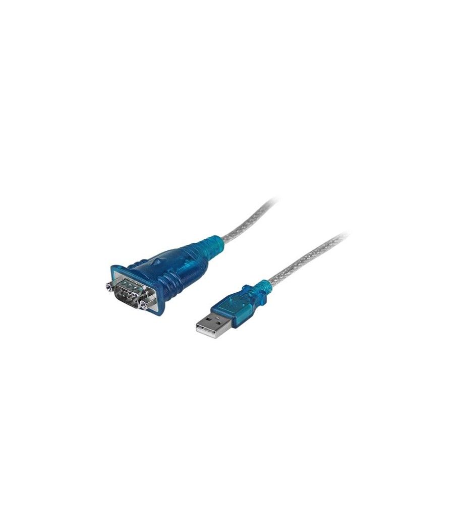 StarTech.com Cable Adaptador USB a Serie RS232 de 1 Puerto Serial DB9 - Macho a Macho - Imagen 1