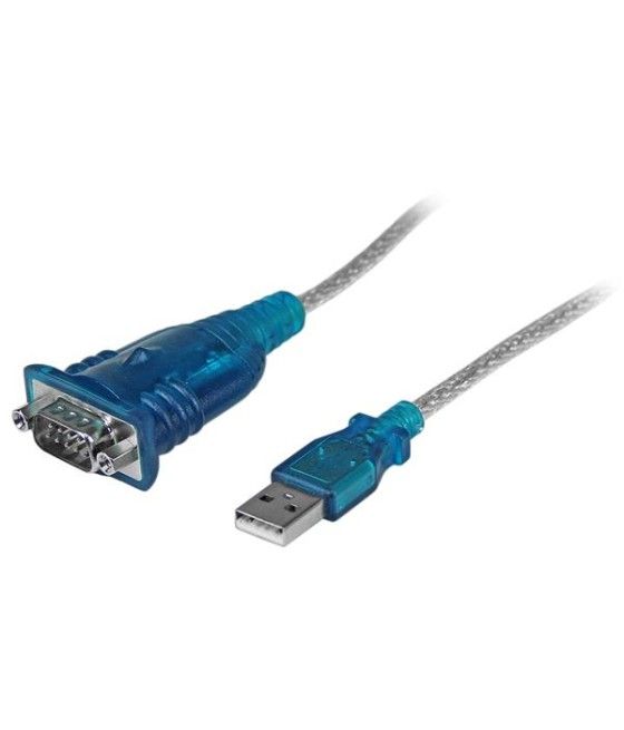 StarTech.com Cable Adaptador USB a Serie RS232 de 1 Puerto Serial DB9 - Macho a Macho - Imagen 2