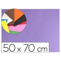 Goma eva liderpapel 50x70cm 60g/m2 espesor 1.5mm lila pack 10 unidades - Imagen 1