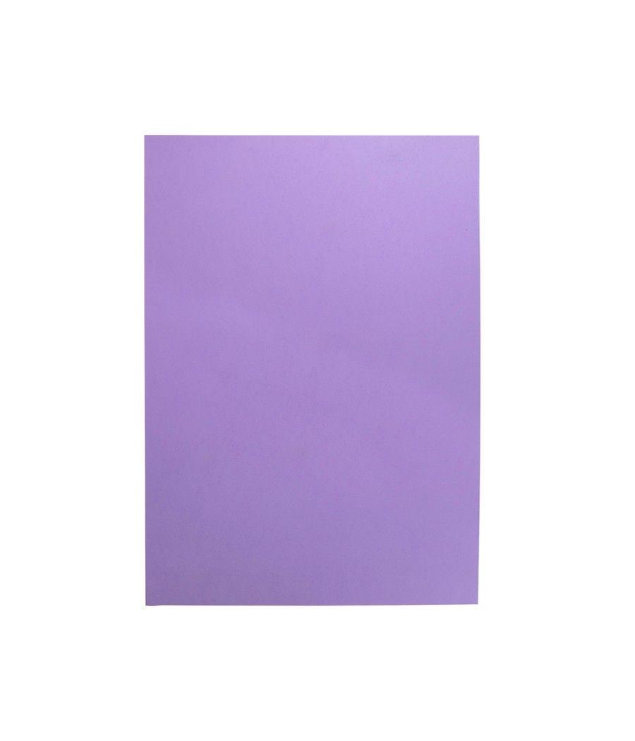 Goma eva liderpapel 50x70cm 60g/m2 espesor 1.5mm lila pack 10 unidades - Imagen 2