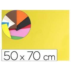 Goma eva liderpapel 50x70cm 60g/m2 espesor 1.5mm amarillo pack 10 unidades - Imagen 1