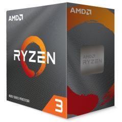 Micro. procesador amd ryzen 3 4100 4 core 4ghz 4mb am4 box - Imagen 1