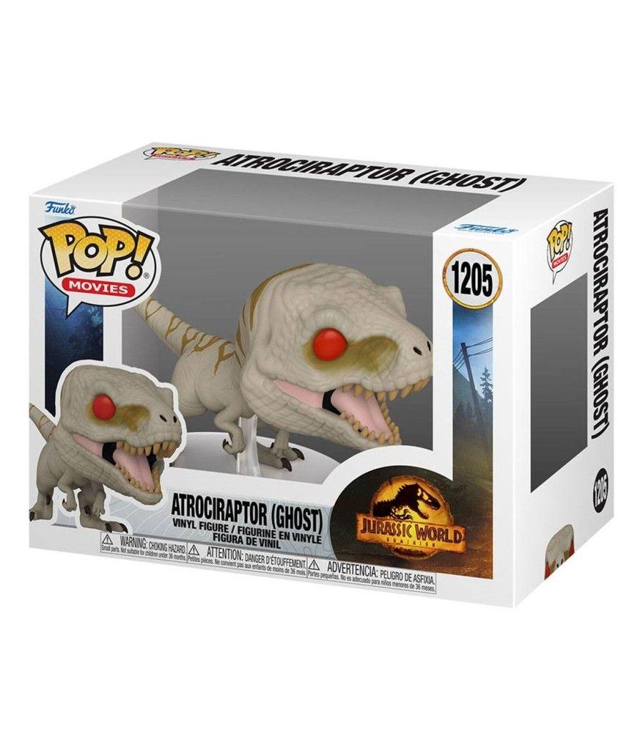 Funko pop cine jurassic park jurassic world 3 atrociraptor (ghost) - Imagen 3