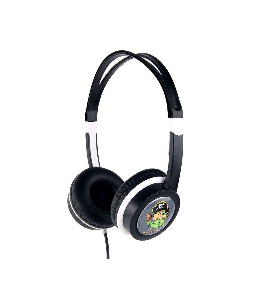 Auriculares para niÑos gembird control de volumen negro - Imagen 1