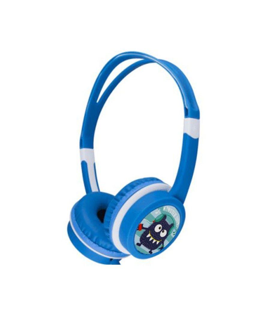 Auriculares para niÑos gembird control de volumen azul - Imagen 1