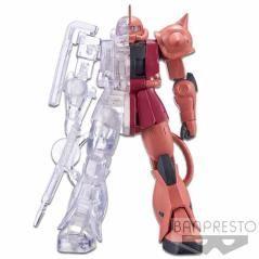 Figura banpresto zaku char's custom mobile suit gundam internal structure ver.a - Imagen 1