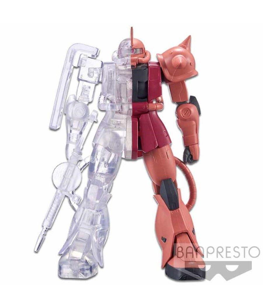 Figura banpresto zaku char's custom mobile suit gundam internal structure ver.a - Imagen 1