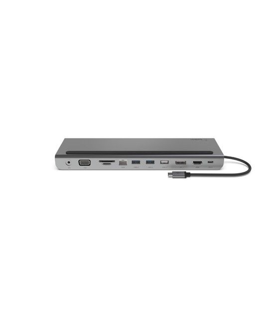 Belkin INC004BTSGY base para portátil y replicador de puertos Alámbrico USB 3.2 Gen 1 (3.1 Gen 1) Type-C Negro, Gris - Imagen 4