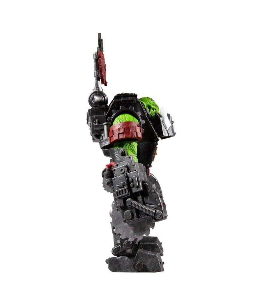 Figura mcfarlane toys warhammer 40k ork meganob con sierra circular - Imagen 4