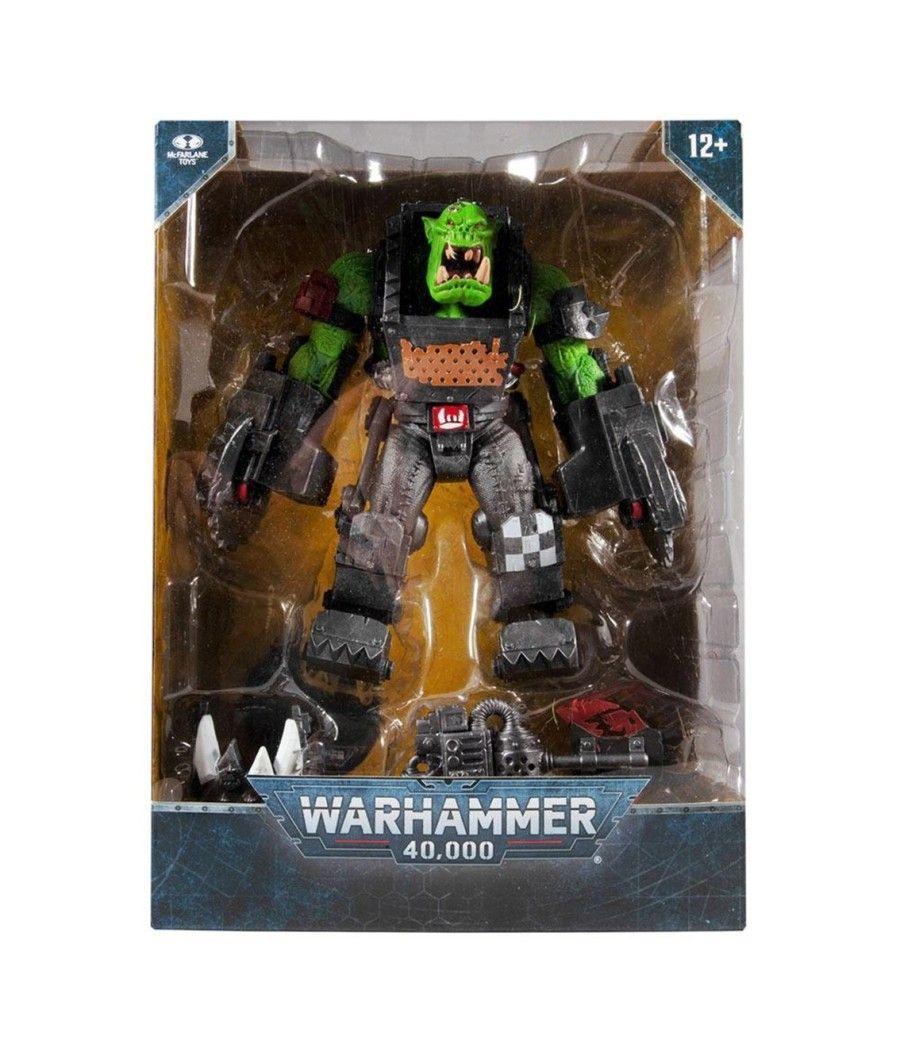 Figura mcfarlane toys warhammer 40k ork meganob con sierra circular - Imagen 6