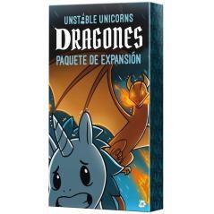 Juego de mesa unstable unicorns dragones expansion pegi 8 - Imagen 1