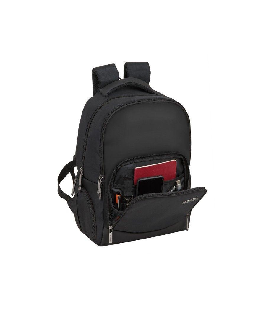 Cartera escolar safta safta \"business\" mochila ordenador 15,6\" 280x160x420 mm - Imagen 6