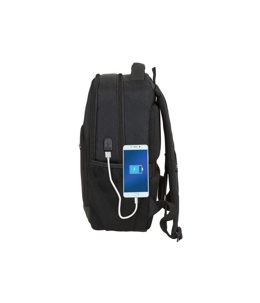 Cartera escolar safta safta \"business\" mochila ordenador 15,6\" 280x160x420 mm - Imagen 11