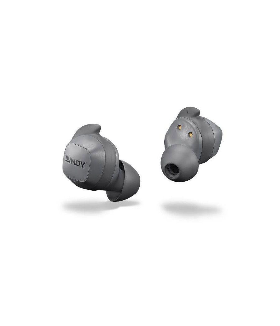 Lindy LE400W Auriculares True Wireless Stereo (TWS) Dentro de oído Coche Bluetooth Gris - Imagen 1