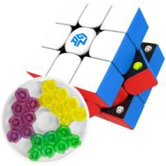 Cubo de rubik gan 356 m 3x3 magnetico stk multicolor - Imagen 1