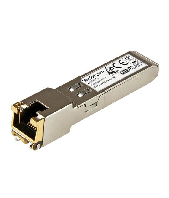 StarTech.com Módulo Transceptor SFP Compatible con HP JD089B - 10/100/1000BASE-TX - Imagen 1