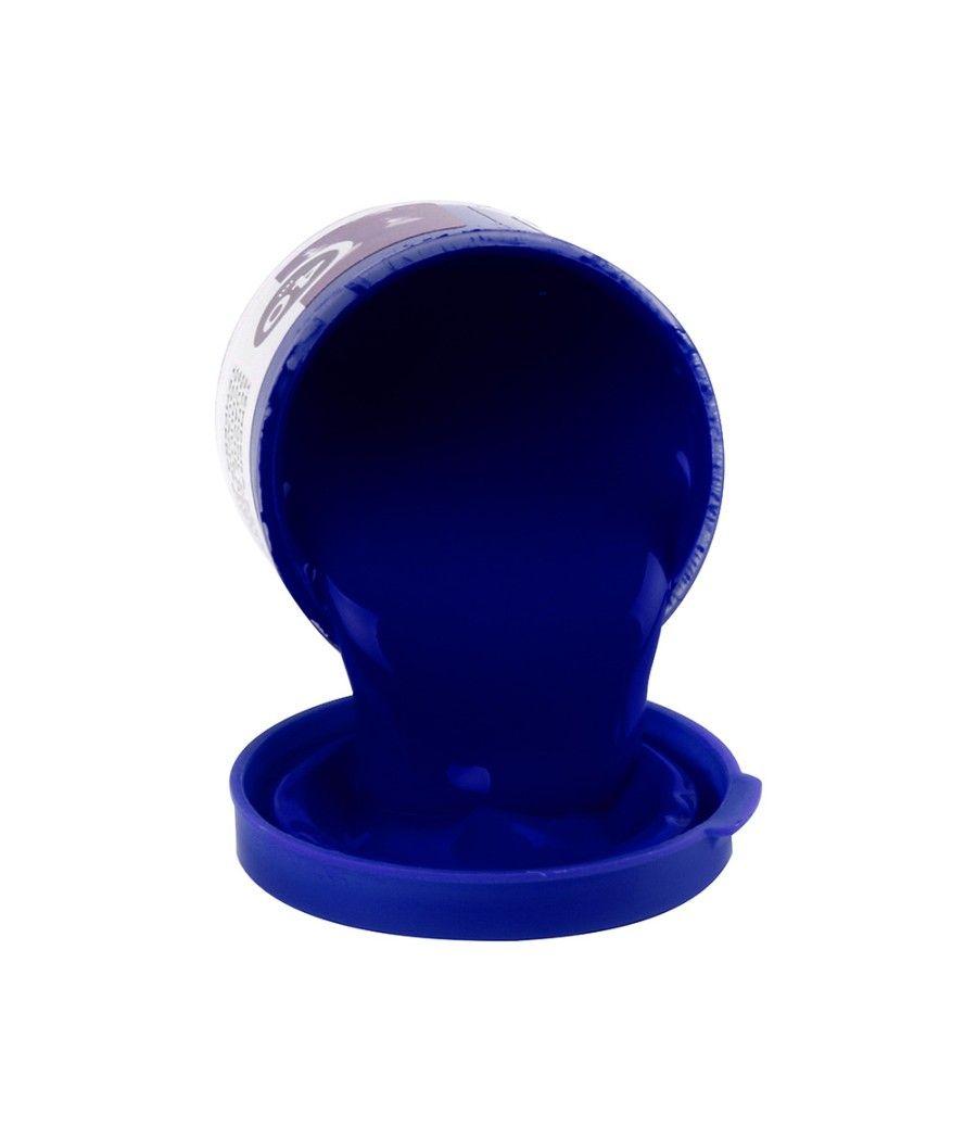 Tempera liderpapel escolar 40 ml azul ultramar pack 5 unidades - Imagen 3