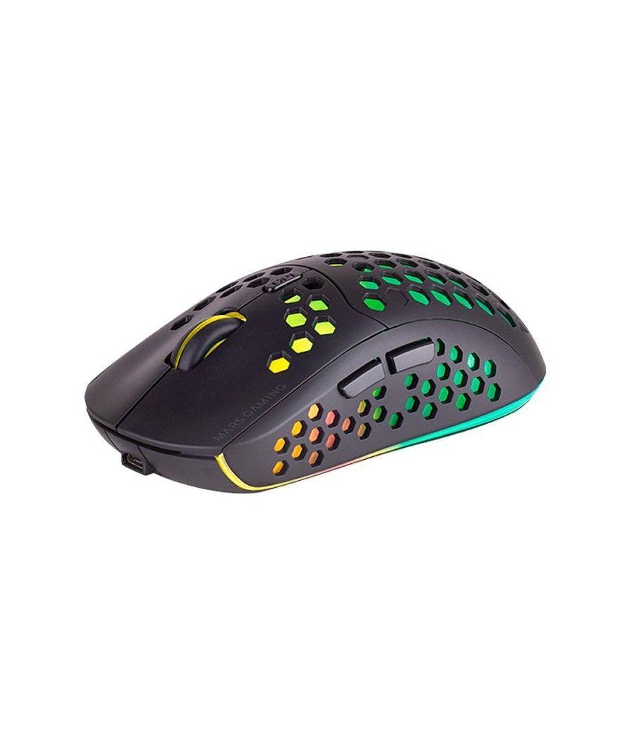 Mars gaming raton inalámbrico mmw3 79g black - Imagen 2