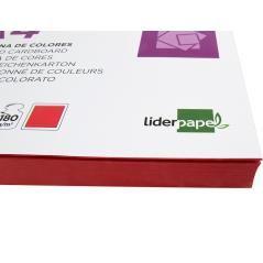 Cartulina liderpapel a4 180g/m2 rojo paquete de 100 hojas - Imagen 5
