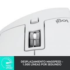 Logitech MX Master 3S ratón mano derecha RF inalámbrica + Bluetooth Óptico 8000 DPI - Imagen 3