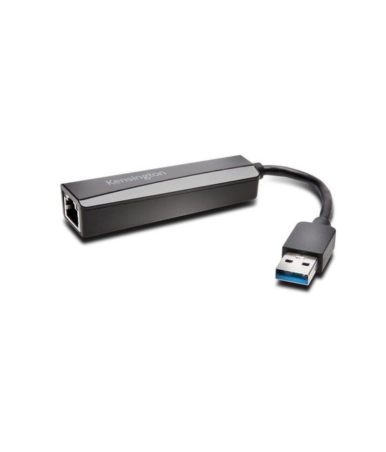 Kensington Adaptador UA0000E USB-A Ethernet: negro - Imagen 1