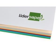 Cartulina liderpapel a3 180g/m2 10 colores surtidos paquete 100 hojas - Imagen 4