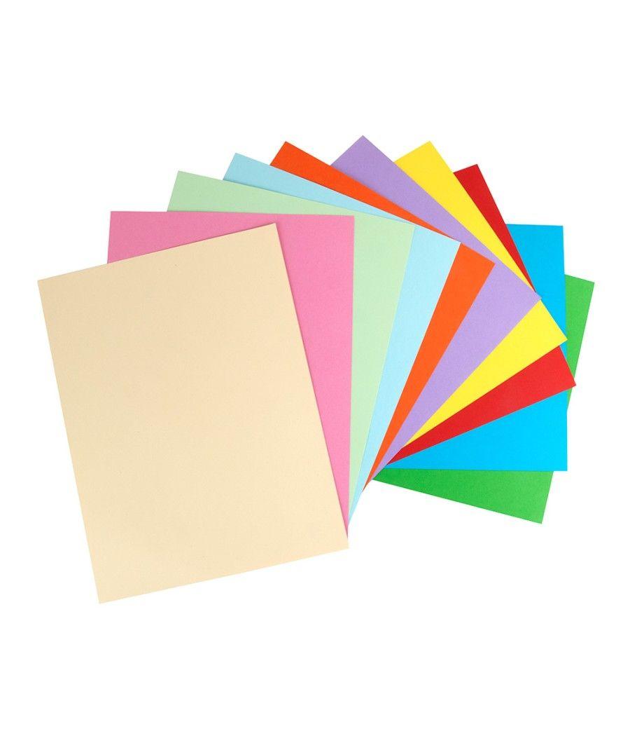 Bloc trabajos manuales liderpa pel cartulina 297x420mm 10 hojas colores surtidos pack 10 unidades - Imagen 5