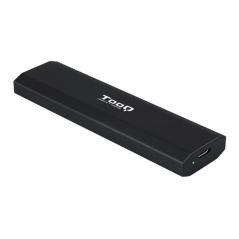 Caja externa para disco ssd m.2 nvme tooq tqe-2223b/ usb 3.2/ sin tornillos - Imagen 1
