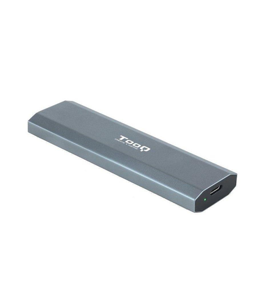 Caja externa para disco ssd m.2 nvme tooq tqe-2223g/ usb 3.2/ sin tornillos - Imagen 1