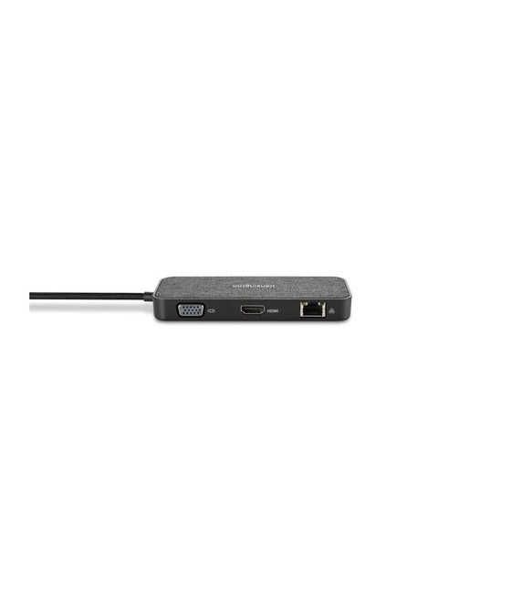 Kensington Replicador de puertos portátil 4K individual USB-C SD1650P con 100 W de alimentación Pass-Through - Imagen 1