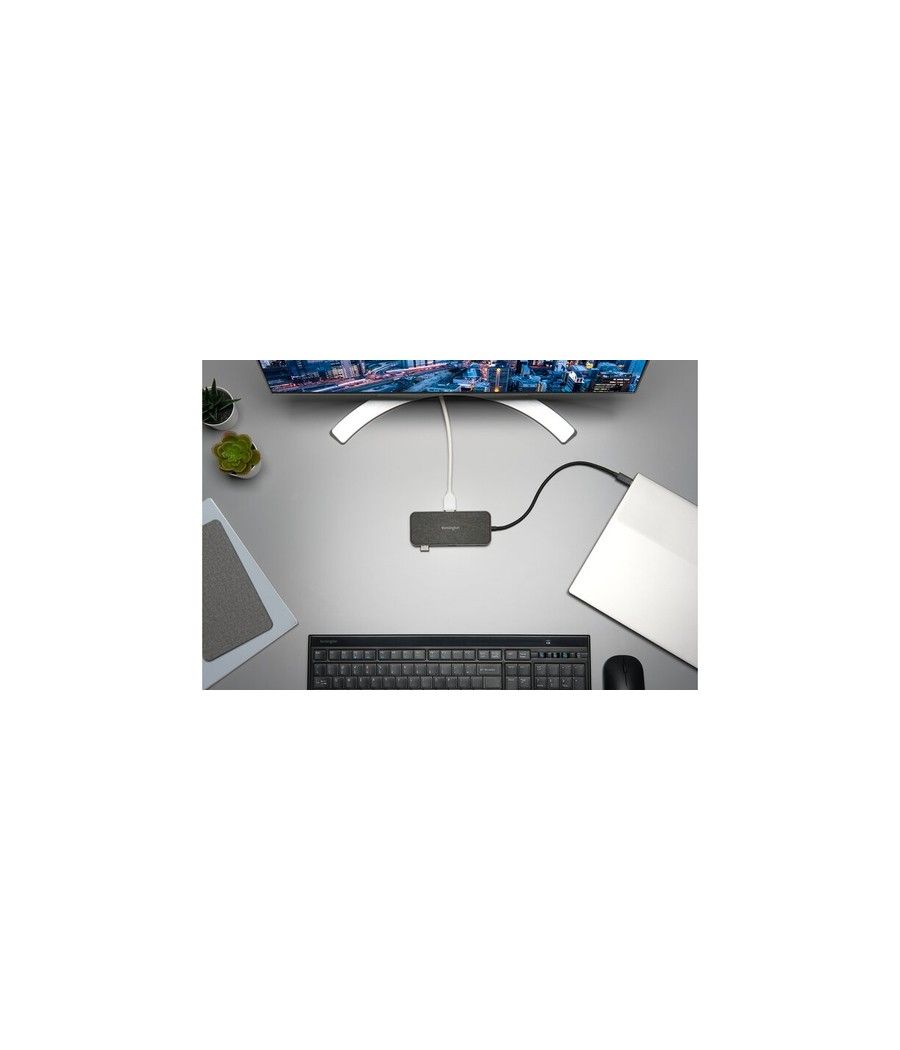 Kensington Replicador de puertos portátil 4K individual USB-C SD1650P con 100 W de alimentación Pass-Through - Imagen 5