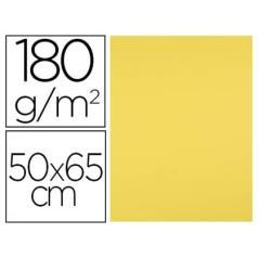 Cartulina liderpapel 50x65 cm 180g/m2 amarillo limon paquete de 25 - Imagen 1