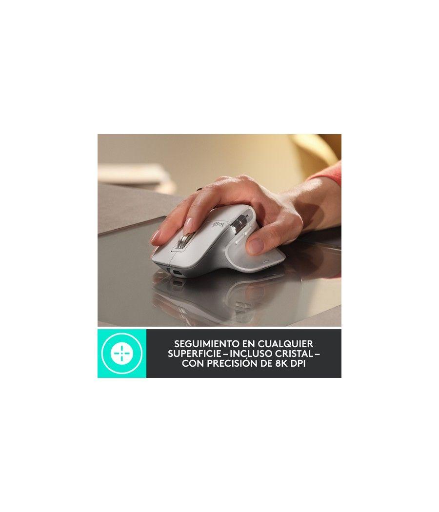 Logitech MX Master 3S ratón mano derecha RF inalámbrica + Bluetooth Óptico 8000 DPI - Imagen 1