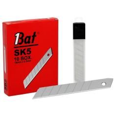 Bat repuesto cutter 18mm / cuchilla fracturable cajita de 10 cuchillas - Imagen 1