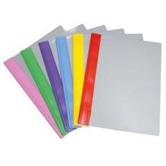 Grafoplas dossier herraje fÁstener pvc colors folio rosa -12u- - Imagen 1