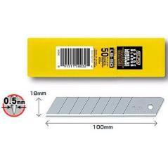 Olfa repuesto cutter 100x18mm / cuchilla fracturable 50 cuchillas - Imagen 1