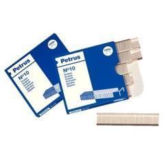 Petrus grapas nº10 cobreadas -caja de 1000-
