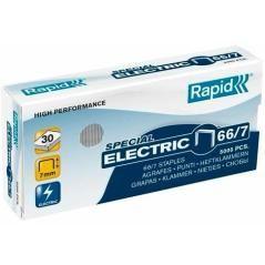 Rapid grapas strong electric 66/7 galvanizadas -caja de 5000- - Imagen 1