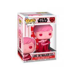 Funko pop star wars the mandalorian san valentín luke skywalker & grogu 60125 - Imagen 3