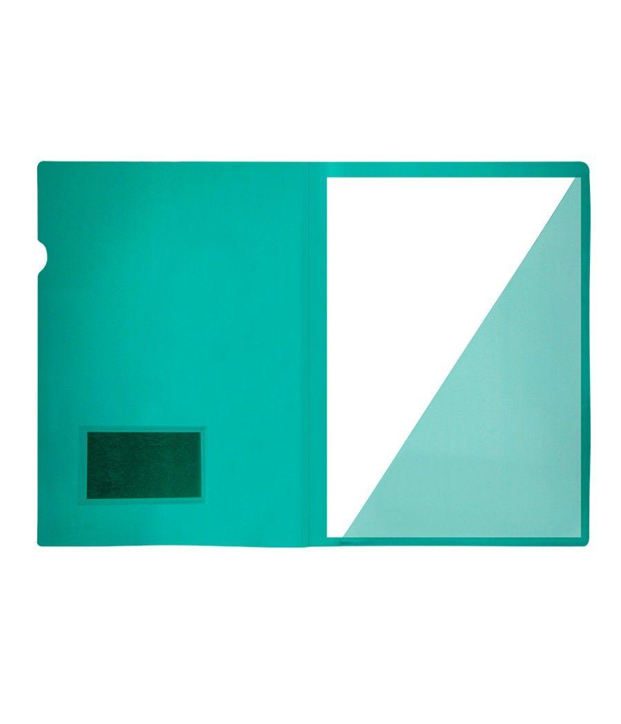 Carpeta liderpapel dossier a4 uñero verde pack 10 unidades - Imagen 4