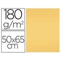 Cartulina liderpapel 50x65 cm 180 gr oro paquete de 25 - Imagen 1